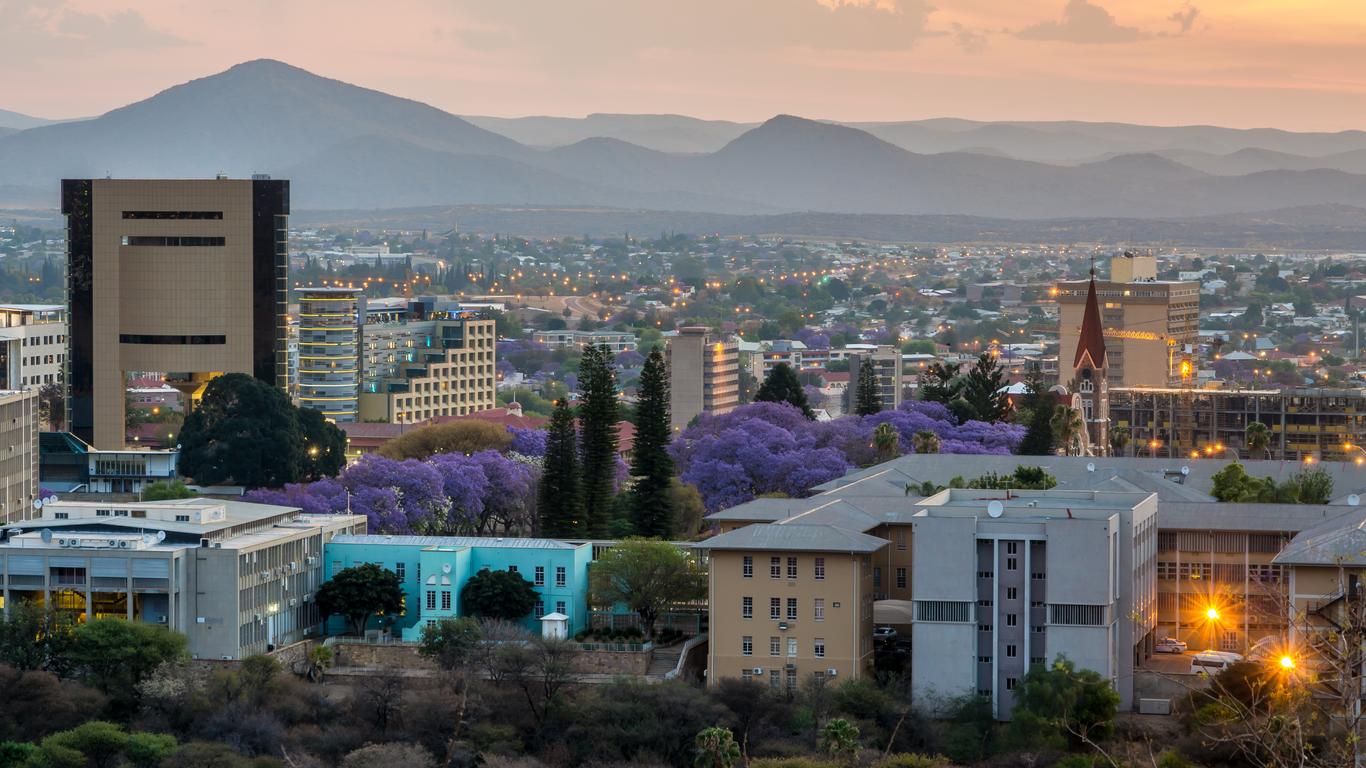 Flights to Windhoek