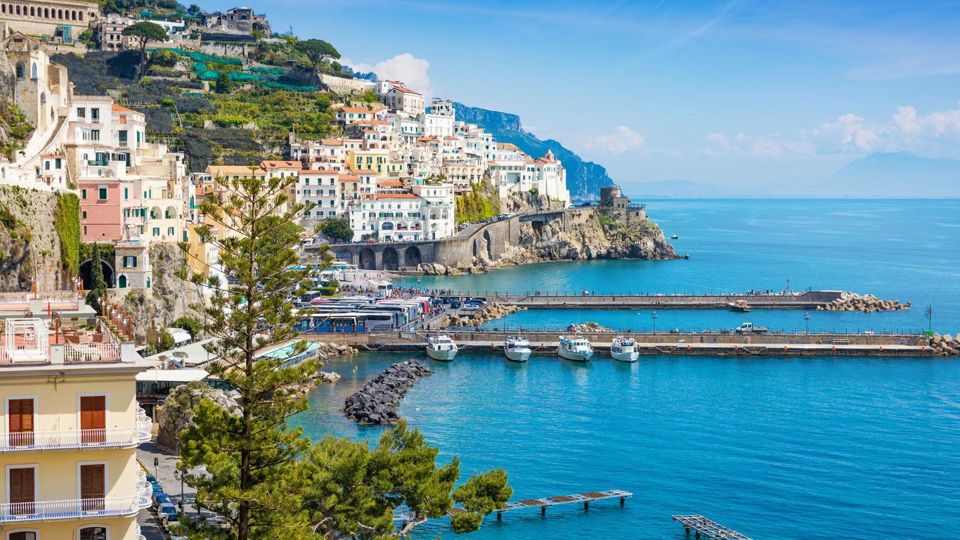 Flights to Campania